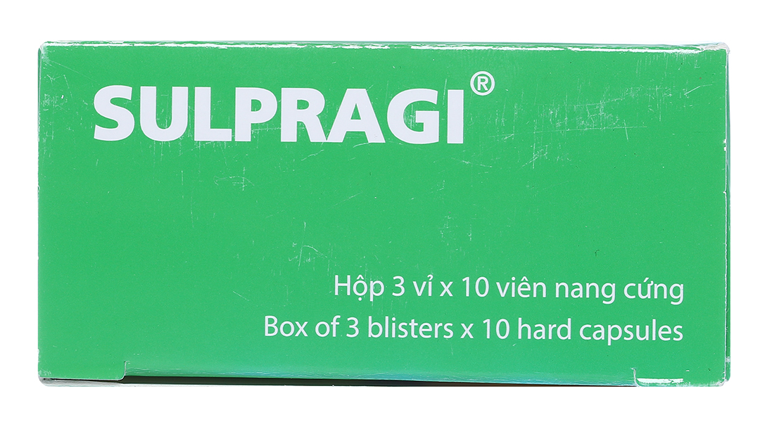 Sulpragi 50mg trị tâm thần phân liệt, rối loạn lo âu