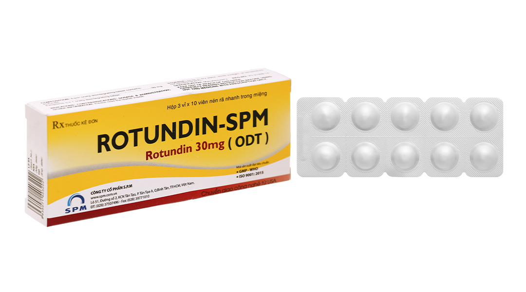 Rotundin-SPM 30mg giúp giảm lo âu, căng thẳng