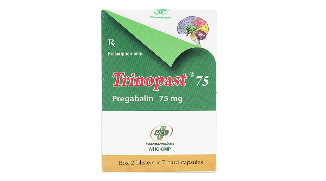 Trinopast 75 trị động kinh, đau dây thần kinh
