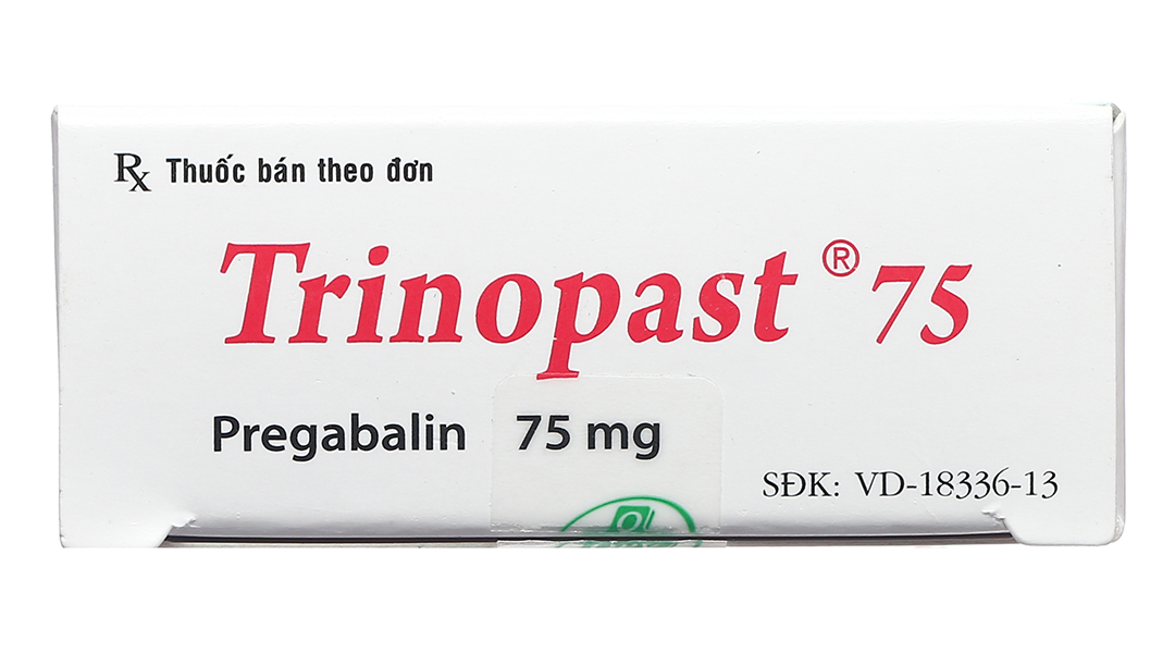 Trinopast 75 trị động kinh, đau dây thần kinh