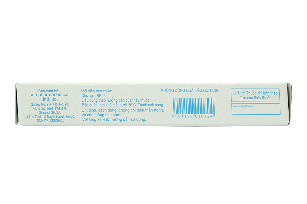 Sunsizopin 25 trị chứng tâm thần phân liệt