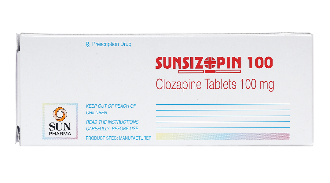 Sunsizopin 100 trị tâm thần phân liệt