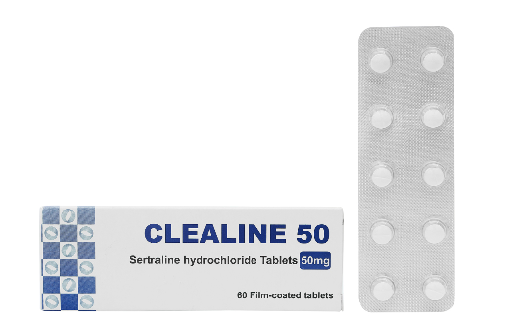 Clealine 50 trị triệu chứng trầm cảm