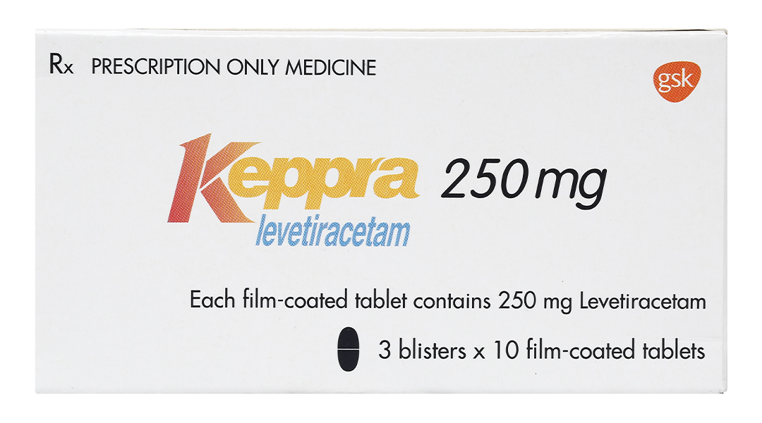 Keppra 250mg trị các cơn động kinh