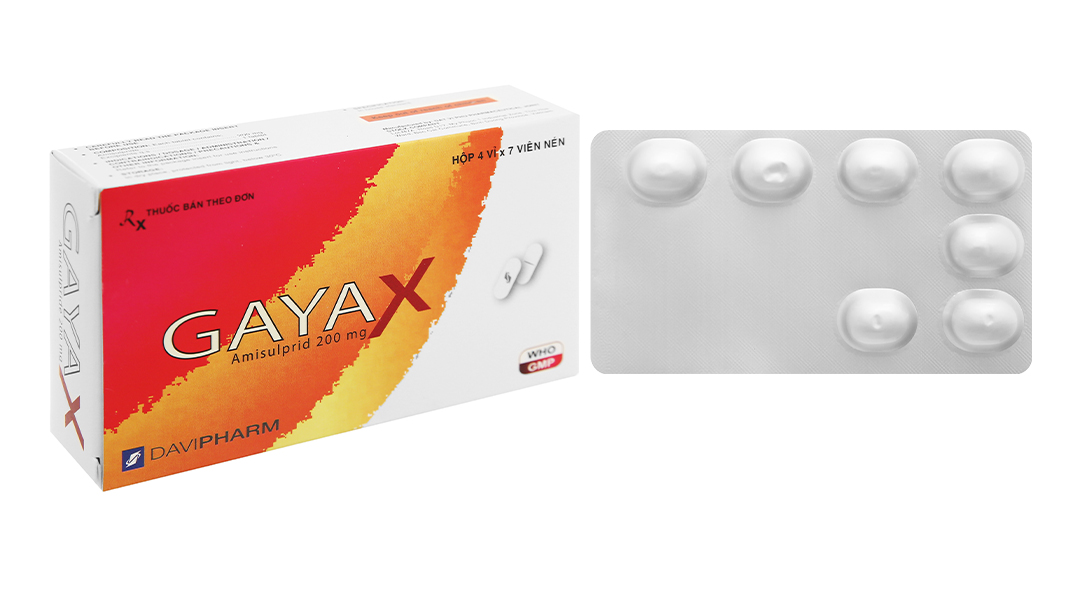 Gayax 200mg trị tâm thần phân liệt