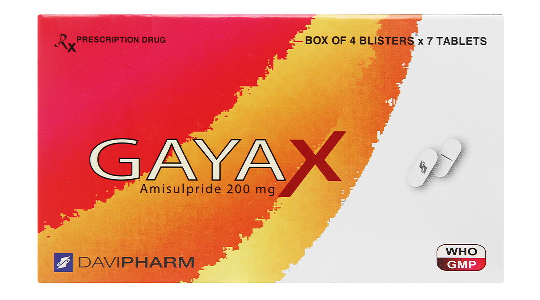 Gayax 200mg trị tâm thần phân liệt