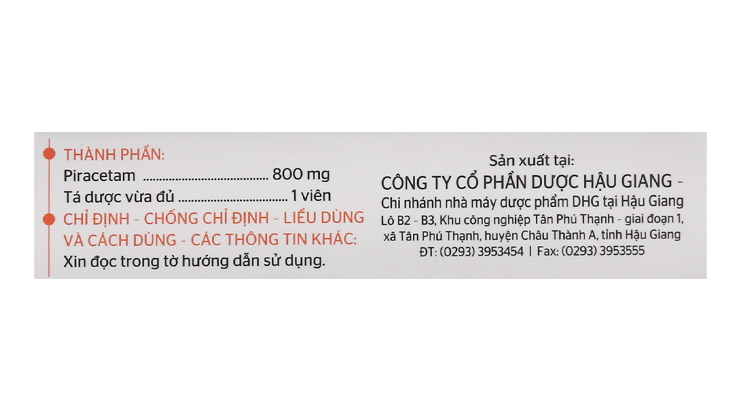 Neni 800 trị triệu chứng chóng mặt, nhức đầu, mê sảng nặng