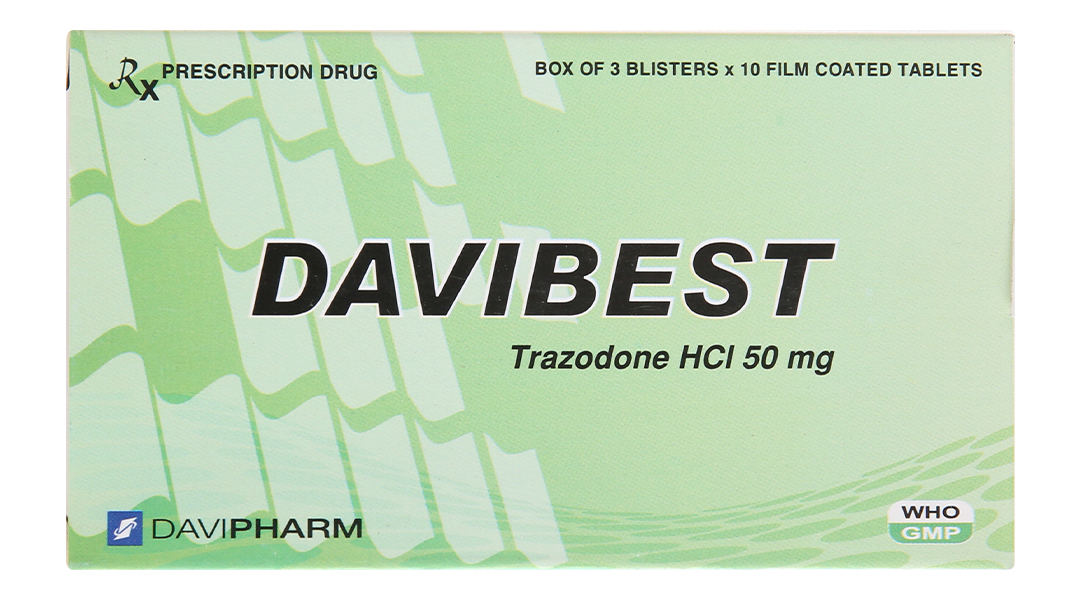 Davibest 50mg trị trầm cảm