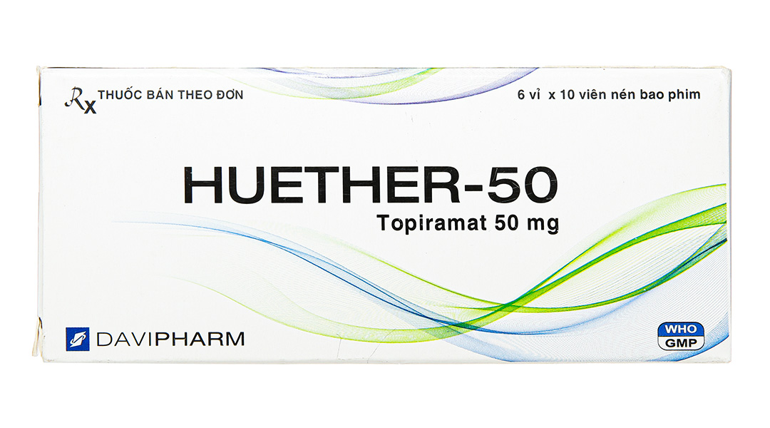 Huether-50 trị động kinh, dự phòng đau nửa đầu