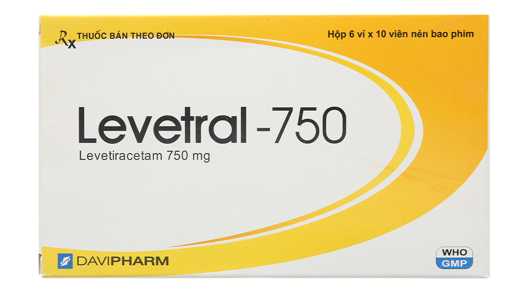 Levetral-750 trị động kinh