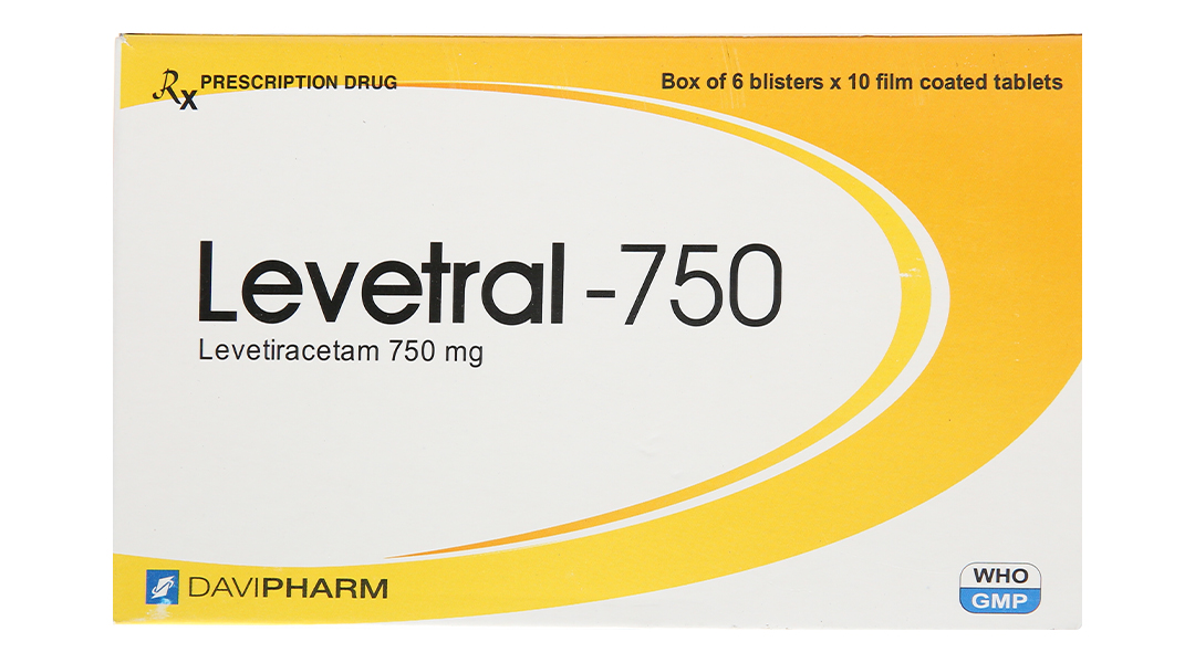 Levetral-750 trị động kinh