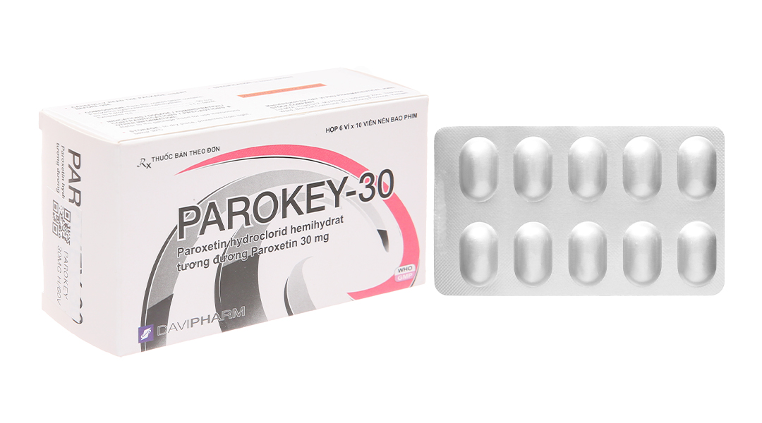 Parokey-30 trị trầm cảm, rối loạn ám ảnh cưỡng chế