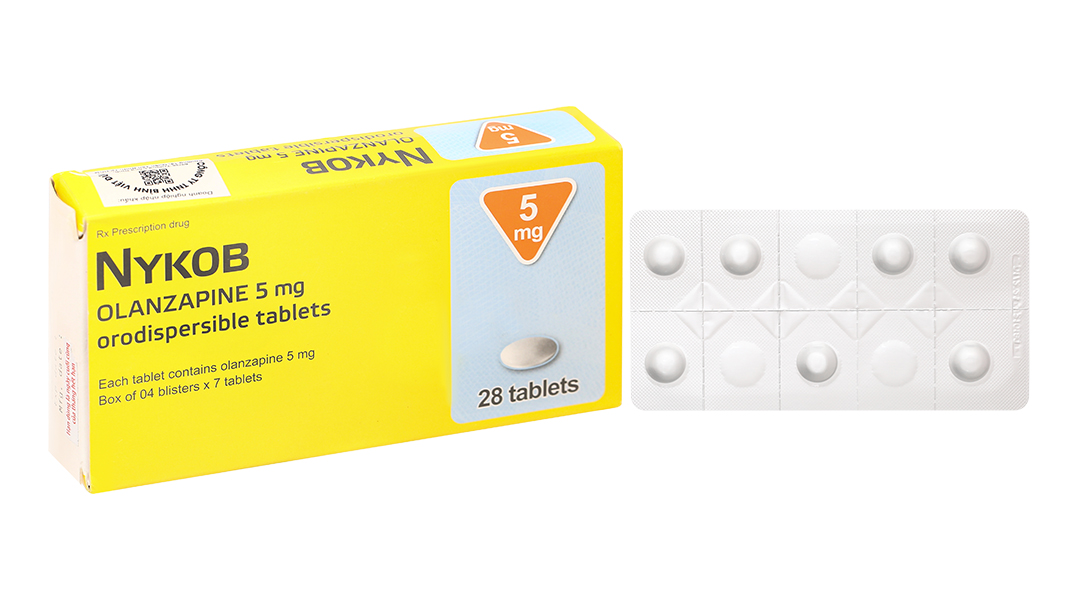 Nykob 5mg trị tâm thần phân liệt, rối loạn lưỡng cực
