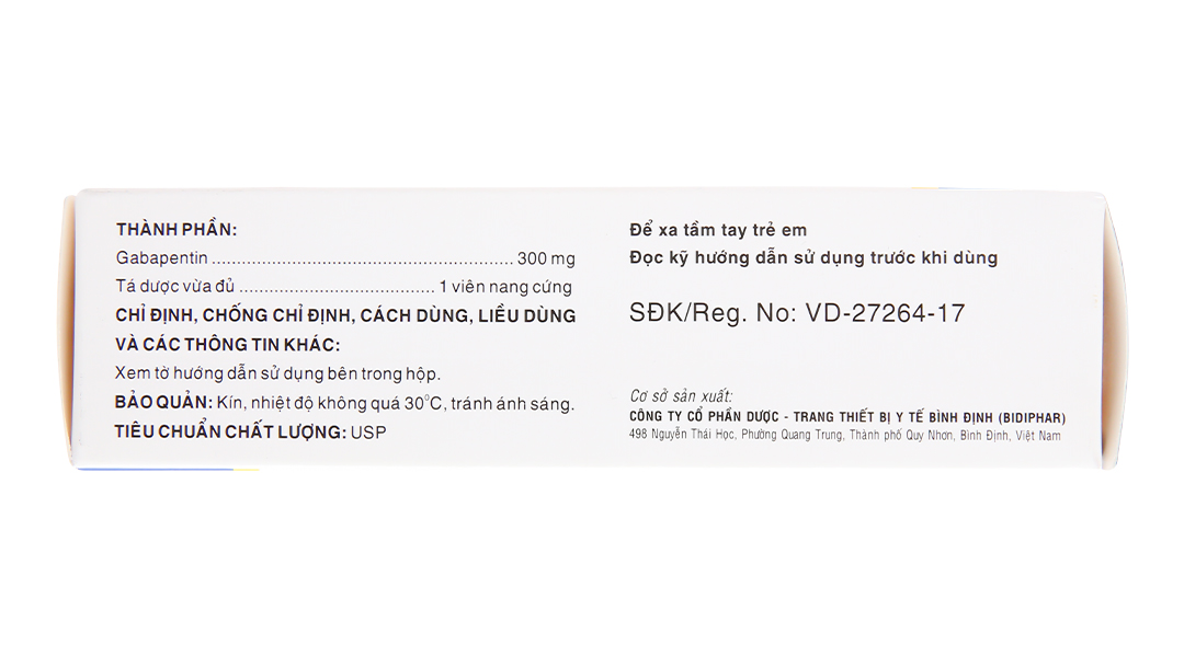 Neucotic 300mg hỗ trợ trị động kinh cục bộ, trị đau thần kinh