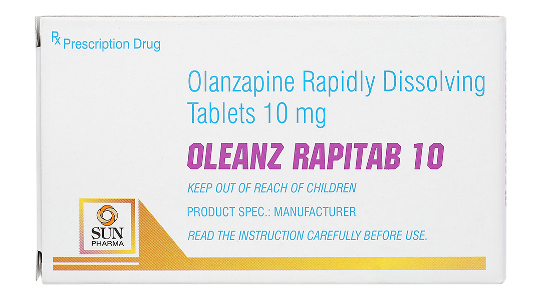 Oleanz Rapitab 10 trị tâm thần phân liệt