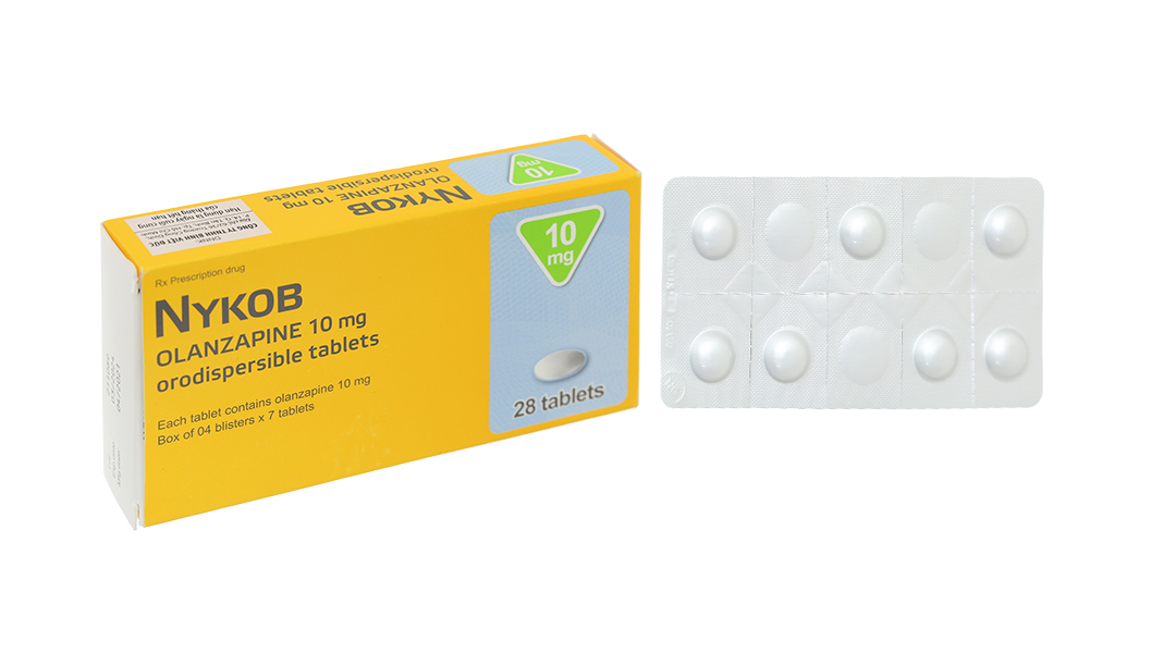 Nykob 10mg trị tâm thần phân liệt, rối loạn lưỡng cực