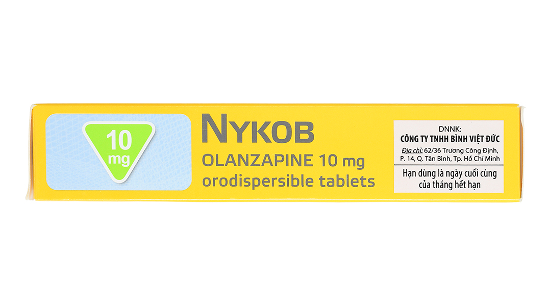 Nykob 10mg trị tâm thần phân liệt, rối loạn lưỡng cực