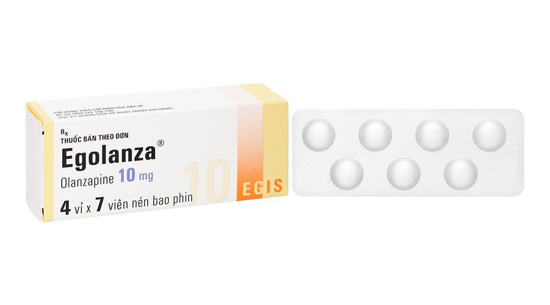 Egolanza 10mg trị tâm thần phân liệt, rối loạn lưỡng cực