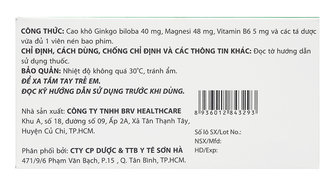 Topbrain giúp tăng tuần hoàn máu, cải thiện thiểu năng tuần hoàn não