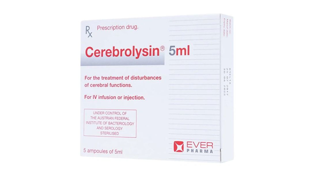 Thuốc tiêm Cerebrolysin Ever Neuro Pharma trị rối loạn trí nhớ