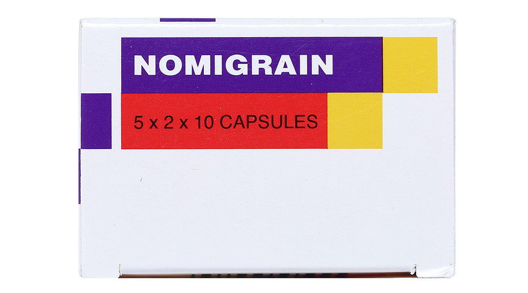 Nomigrain 5mg trị dự phòng đau nửa đầu