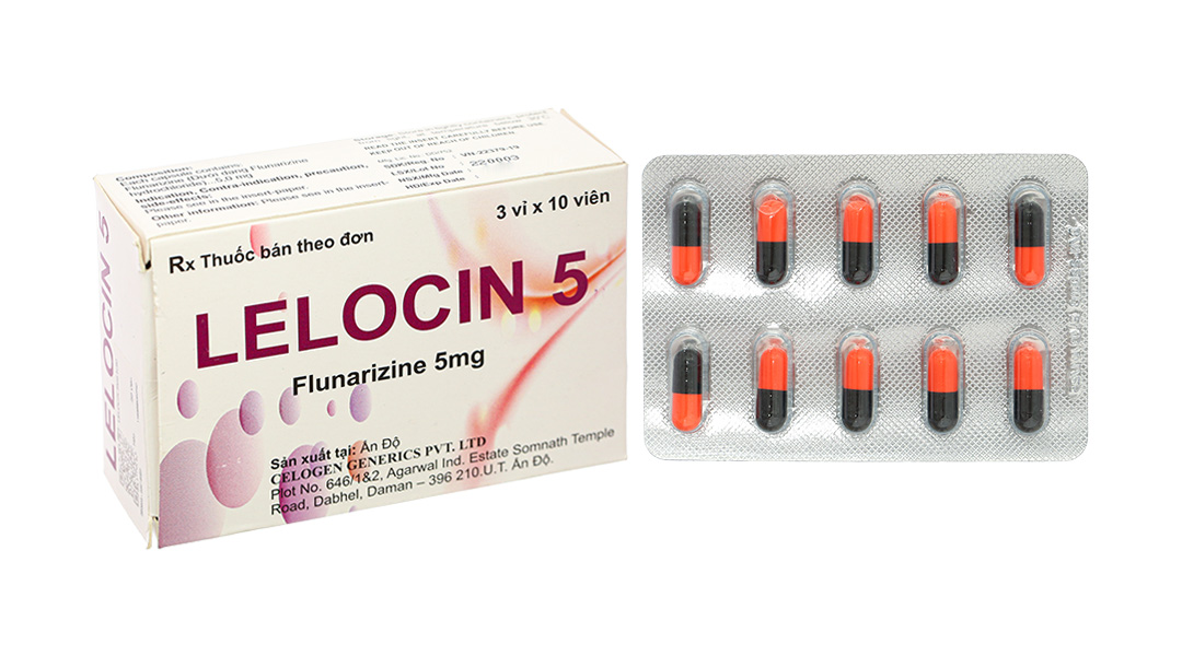 Lelocin 5 trị rối loạn tiền đình, đau nửa đầu