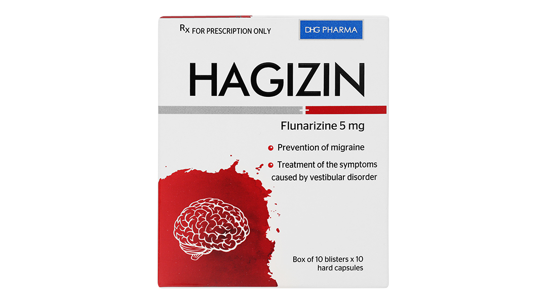 Hagizin 5mg trị các triệu chứng do rối loạn tiền đình