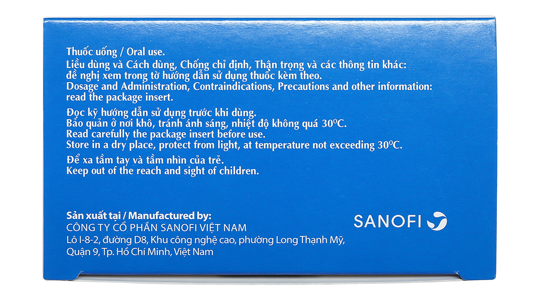 Nautamine 90mg chống say tàu xe