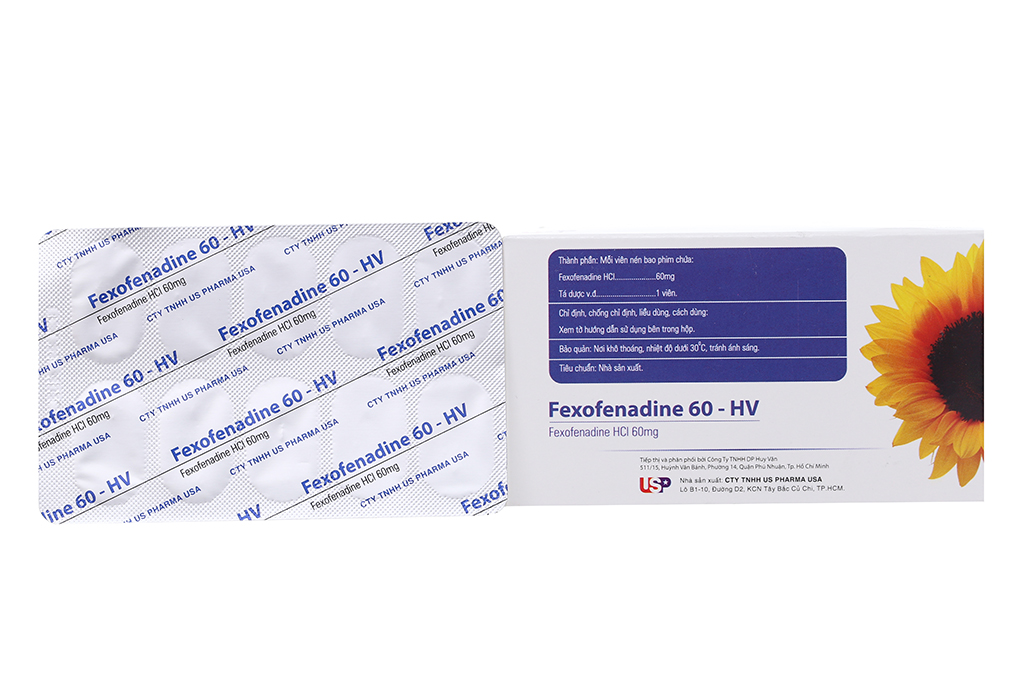 Thuốc dị ứng Fexofenadine 60mg: Công dụng, Liều dùng và Những Lưu Ý Quan Trọng