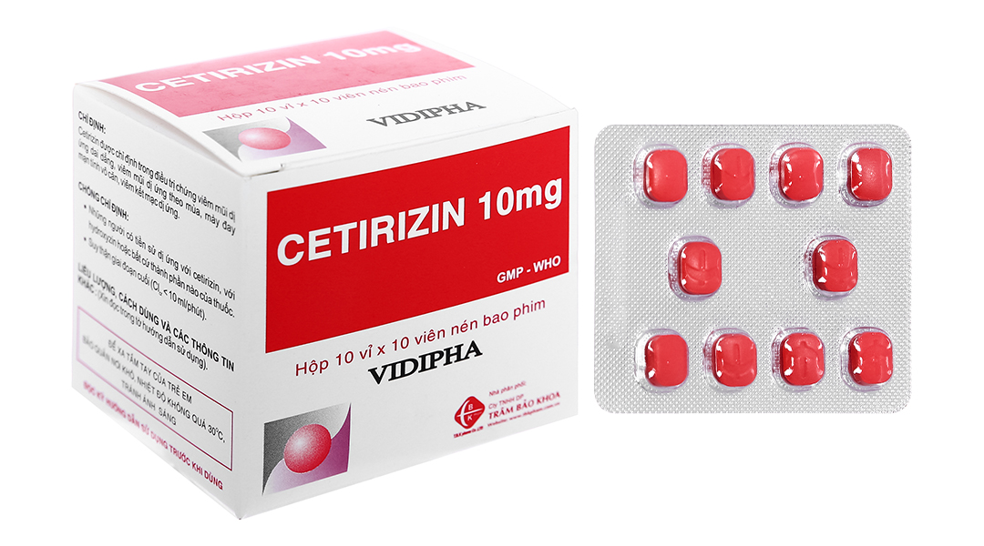 Thuốc Cetirizine 10mg: Công Dụng, Liều Dùng và Lợi Ích Sức Khỏe