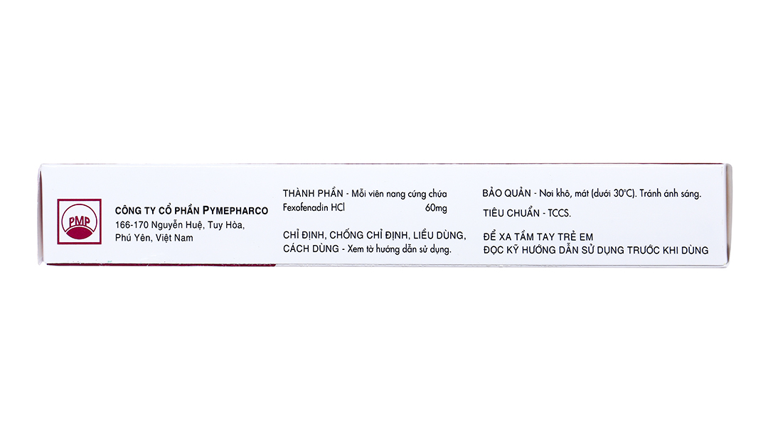 Fegra 60 trị viêm mũi dị ứng, mày đay