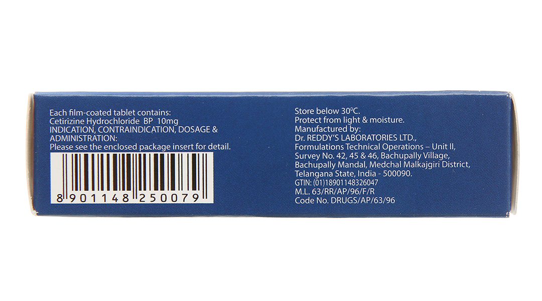 Histalong 10mg trị viêm mũi dị ứng, mề đay