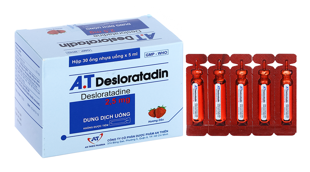 Thuốc Desloratadine Ống - Hướng Dẫn Sử Dụng, Tác Dụng Và Địa Chỉ Mua