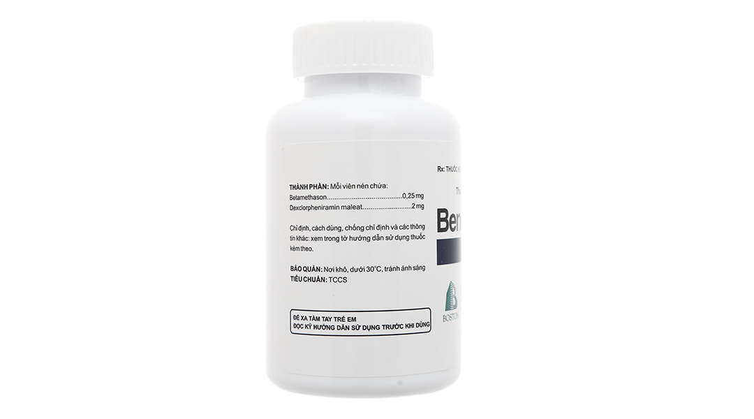 BenoBoston trị triệu chứng viêm mũi dị ứng, mày đay