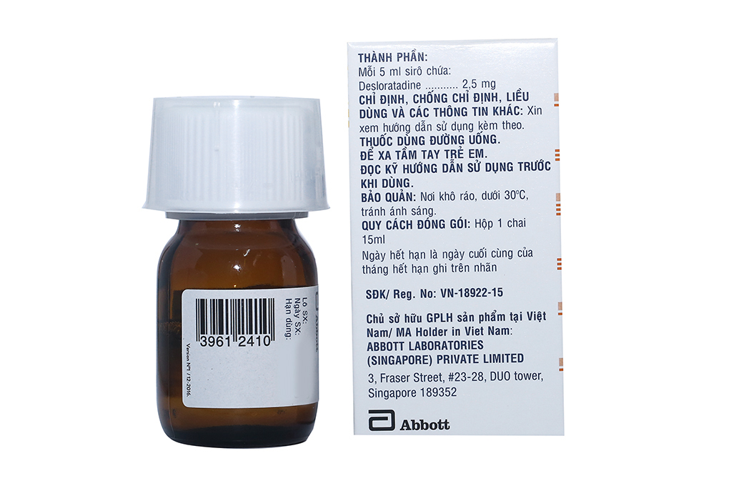 Thuoc Rinofil Siro Rinofil 2.5mg/5ml trị viêm mũi dị ứng, mày đay chai 15ml - 02/2026 ...