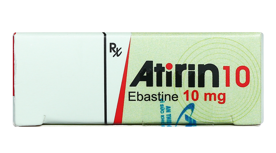 Atirin 10 trị viêm mũi dị ứng, mày đay