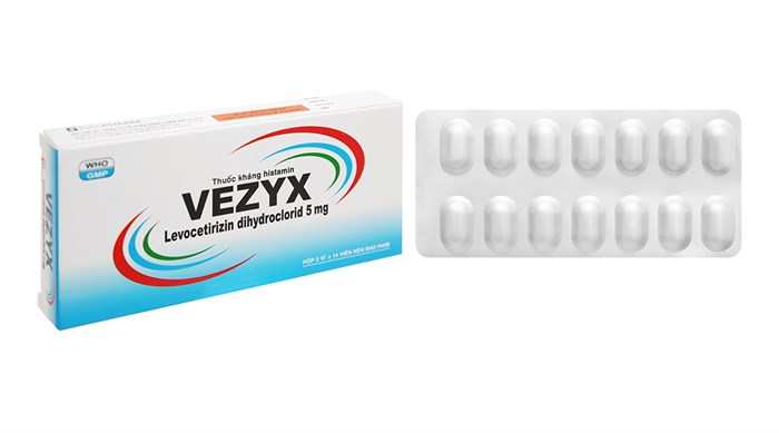 Thuốc Vezyx 5mg hộp 28 viên
