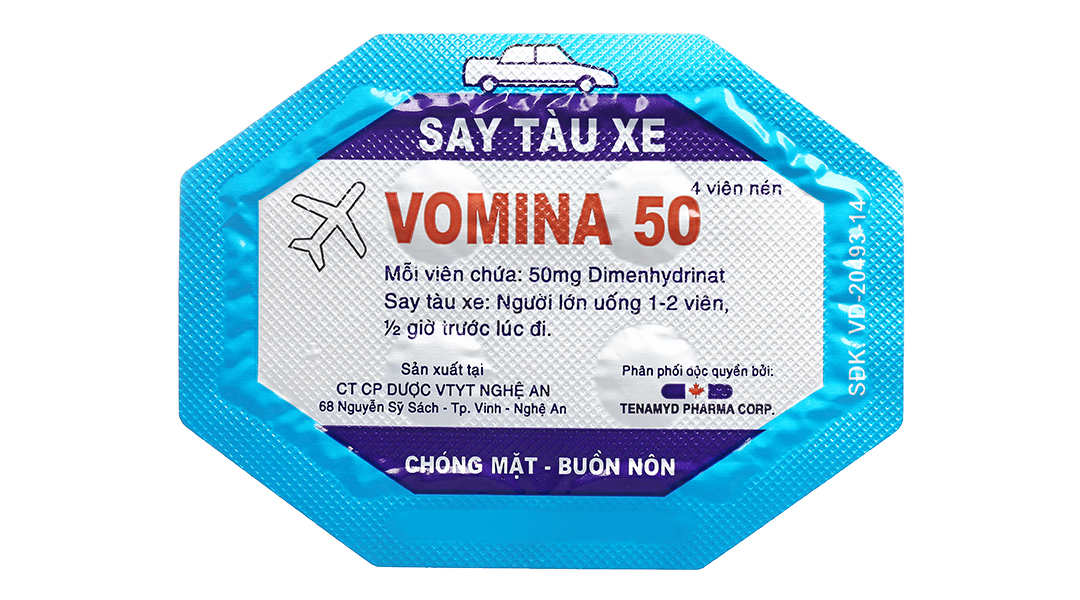 Thông Tin Chi Tiết Về Thuốc Say Xe Anerol