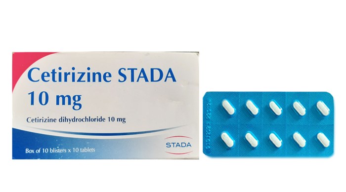 Cetirizine Stada 10mg thuốc chống dị ứng