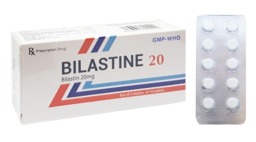 Bilastine 20 DNA Pharma trị viêm mũi dị ứng, mày đay