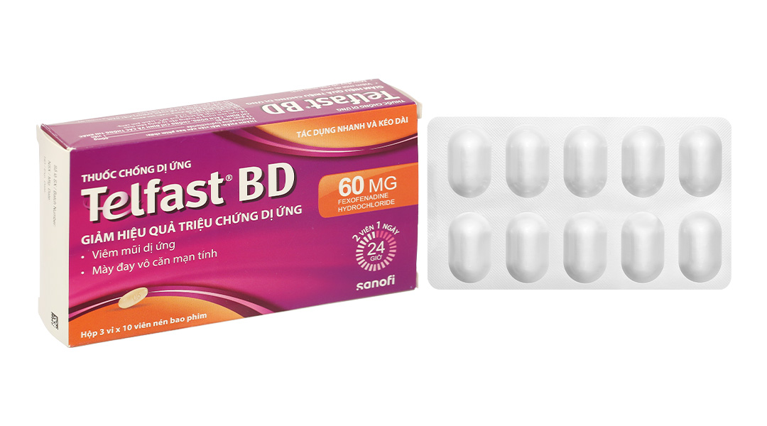 4. Telfast BD Và Các Triệu Chứng Dị Ứng