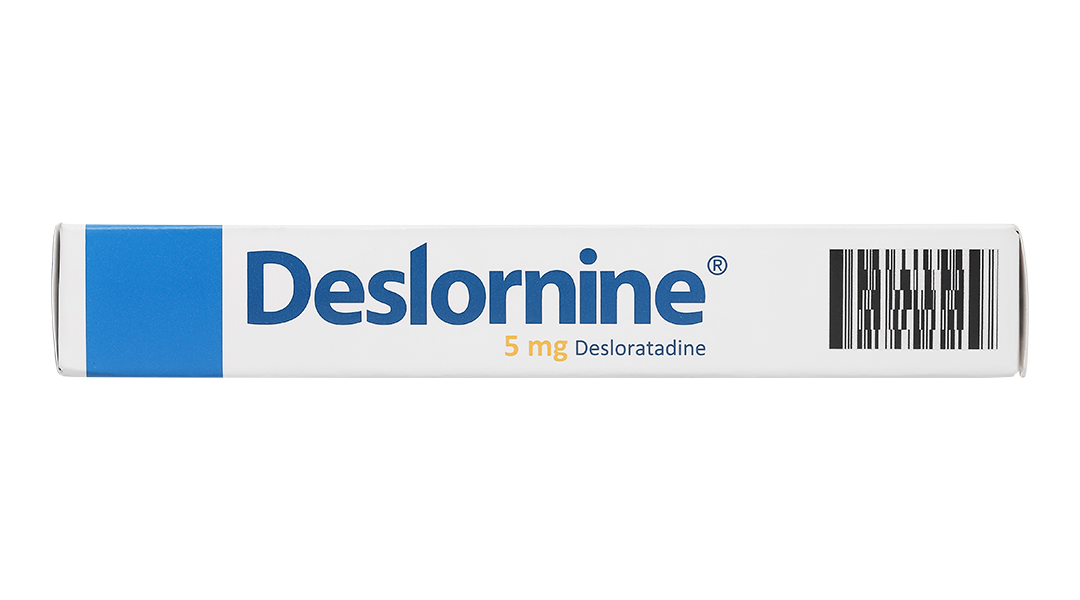 Deslornine 5mg làm giảm các triệu chứng của viêm mũi dị ứng, mày đay