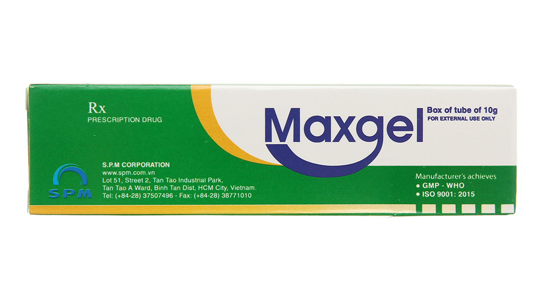 Kem bôi Maxgel trị viêm da