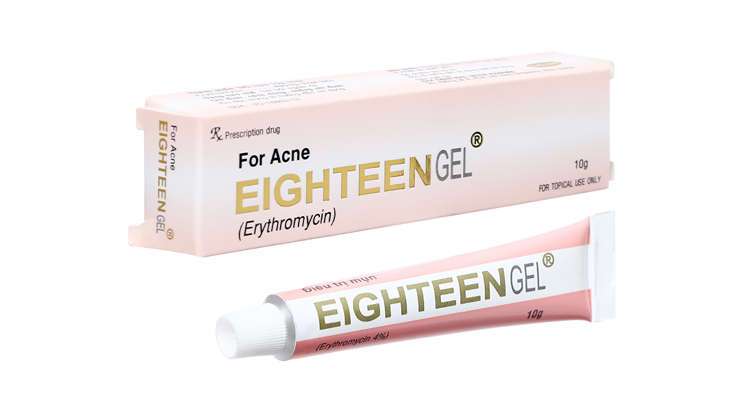 Thông tin về thuốc trị mụn Eighteen