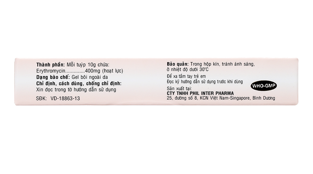 Eighteengel Gel trị mụn trứng cá