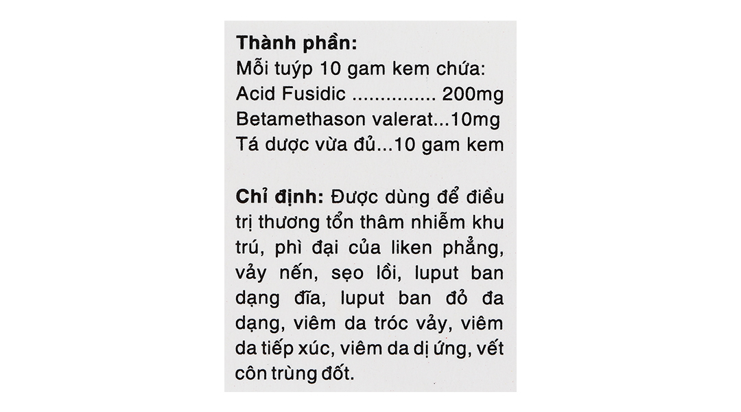 Kem bôi Pesancort trị viêm da, sẹo lồi