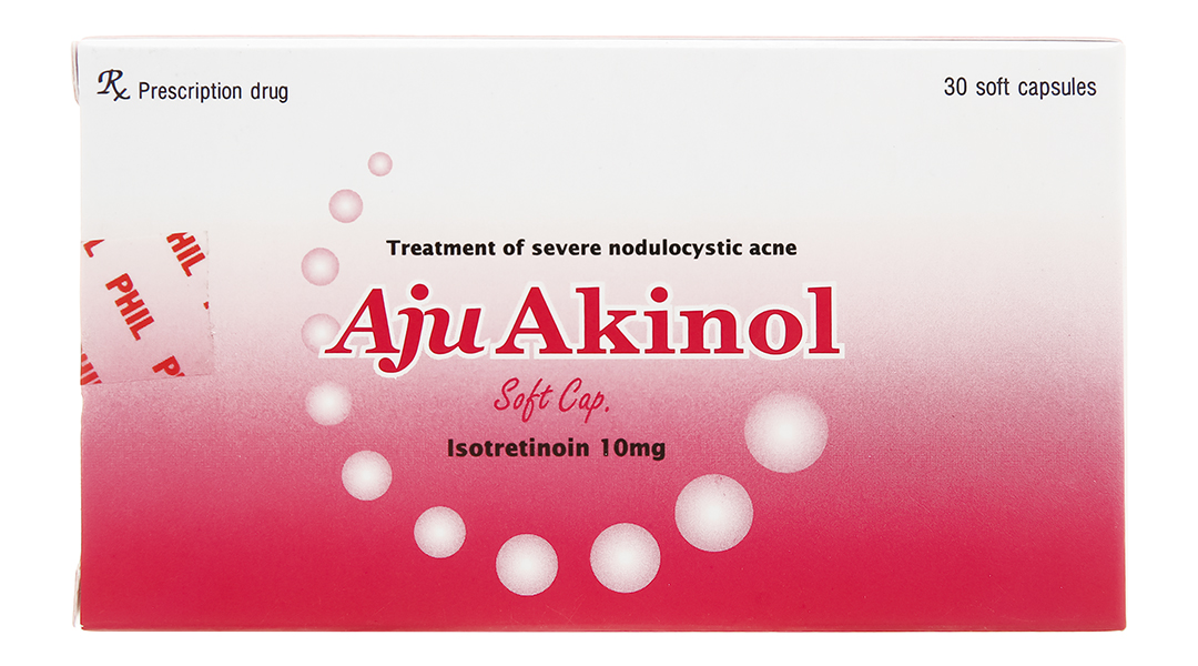 Aju Akinol 10mg trị mụn trứng cá