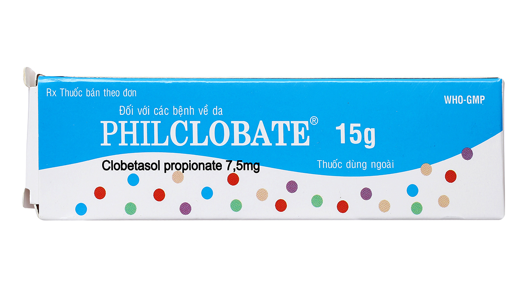 Kem bôi Philclobate trị viêm da