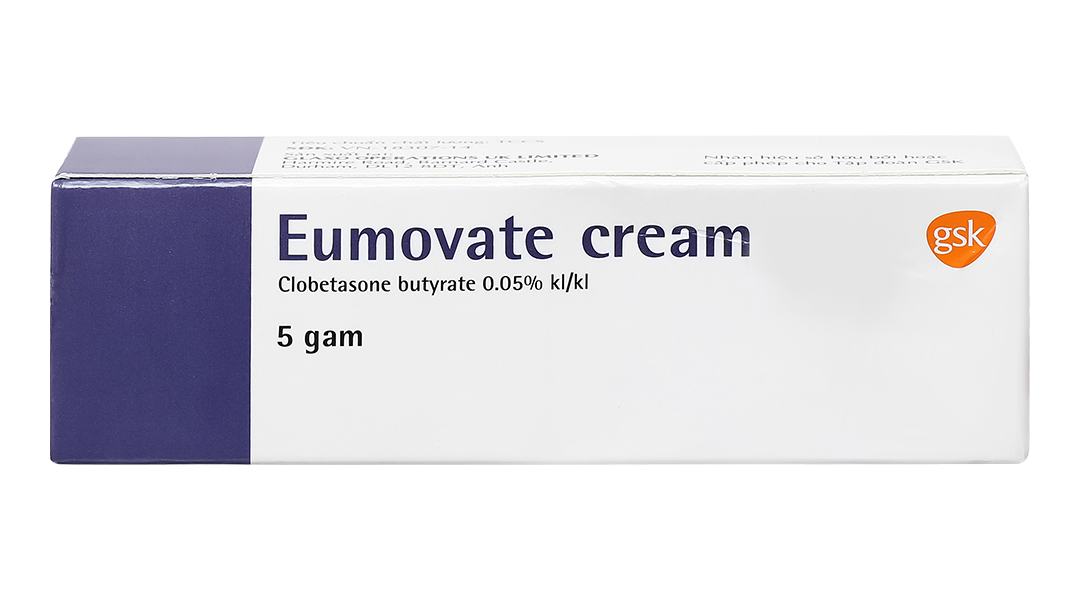 Kem bôi Eumovate Cream 0.05% trị viêm da