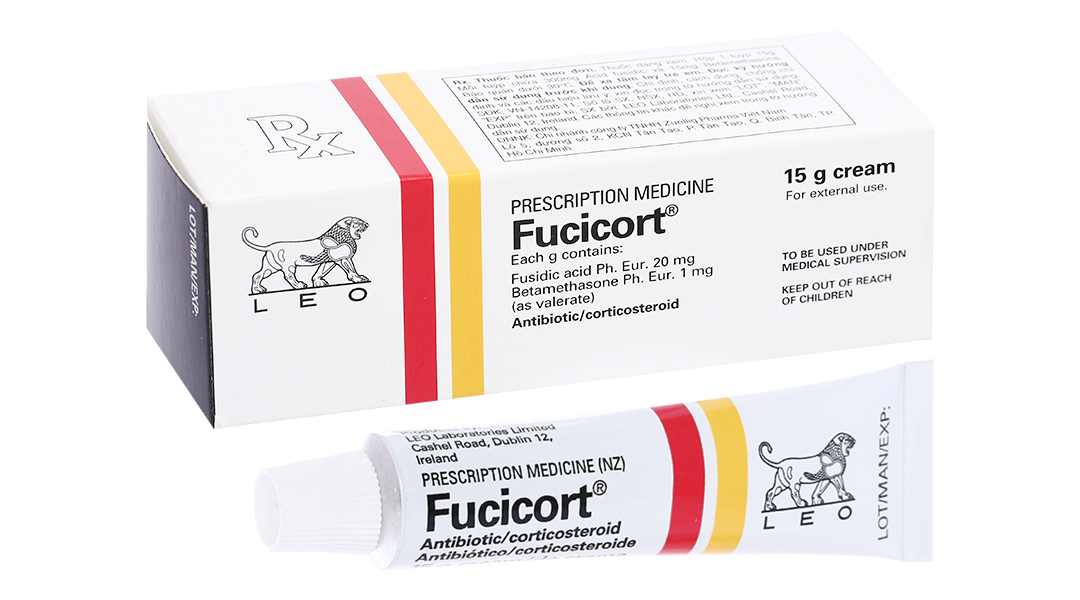 Kem bôi Fucicort trị viêm da